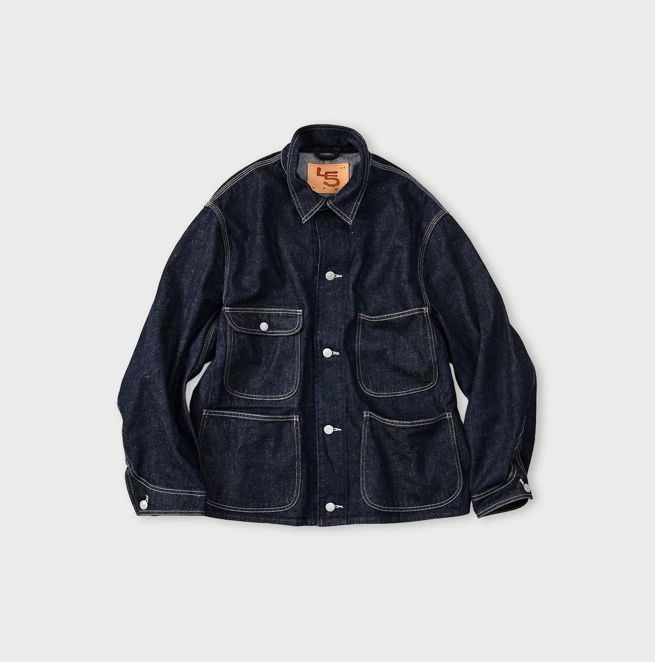 9.4oz Denim 908 Ocean Coverall Nou - Image 1
