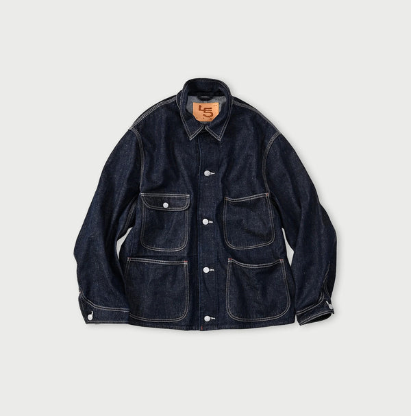 9.4oz Denim 908 Ocean Coverall Nou