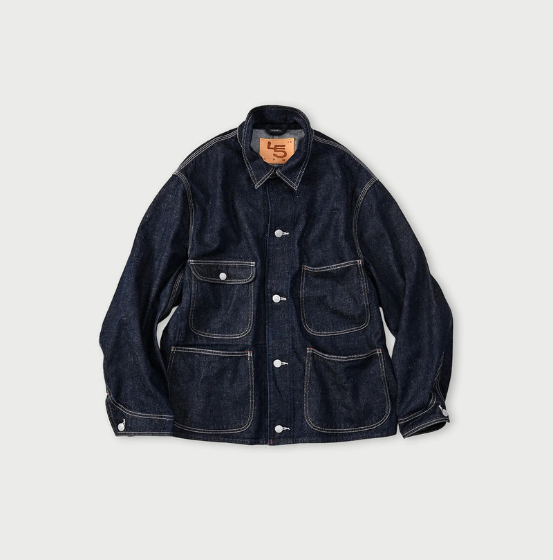9.4oz Denim 908 Ocean Coverall Nou - Image 1