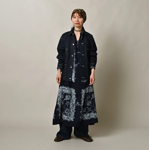 9.4oz Denim 908 Ocean Coverall Nou