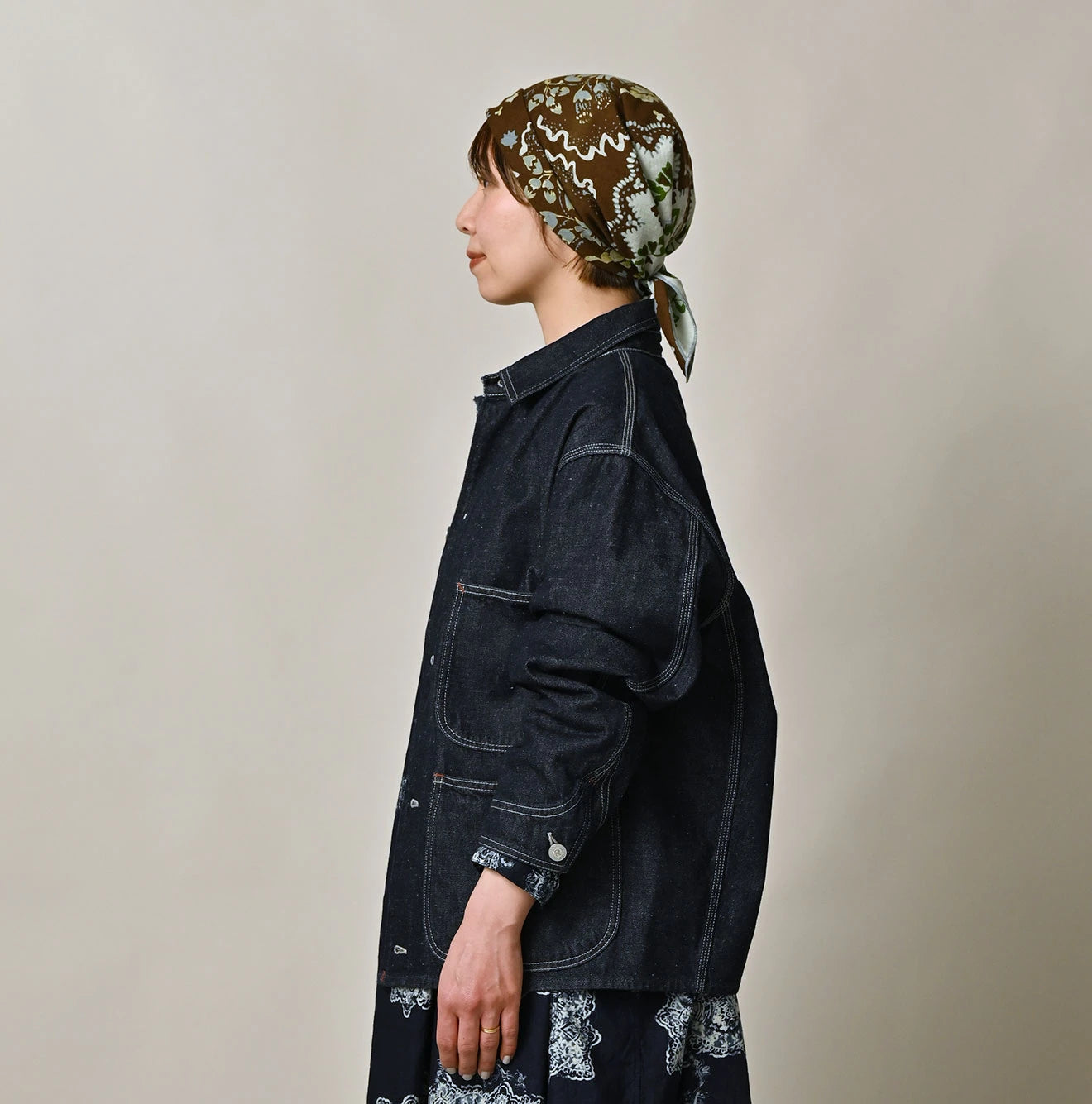 9.4oz Denim 908 Ocean Coverall Nou - Image 8