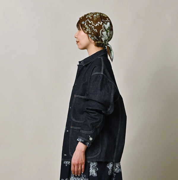 9.4oz Denim 908 Ocean Coverall Nou
