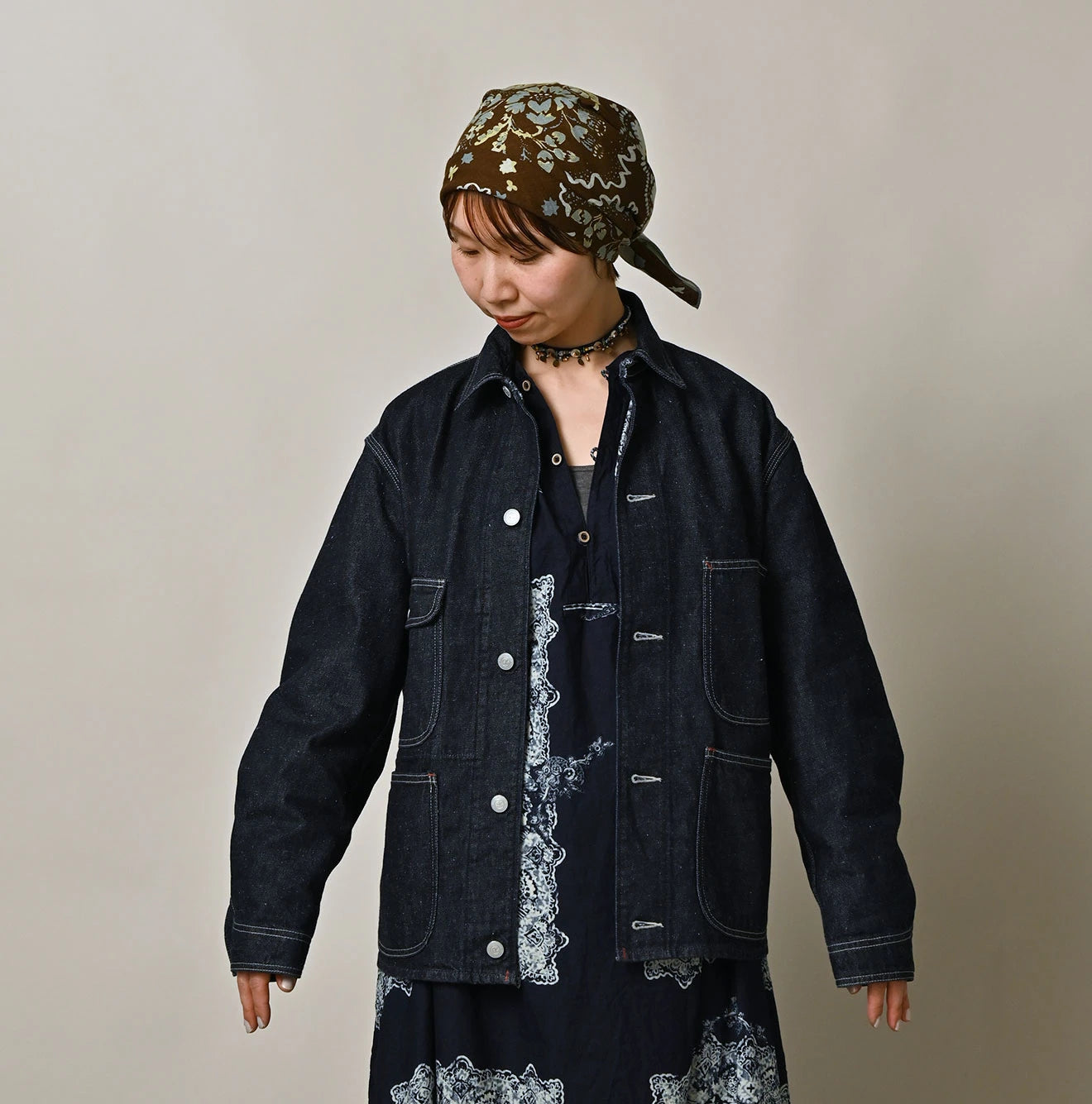 9.4oz Denim 908 Ocean Coverall Nou - Image 10