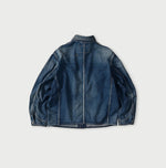 45R 9.4oz Denim 908 Ocean Coverall Zyu