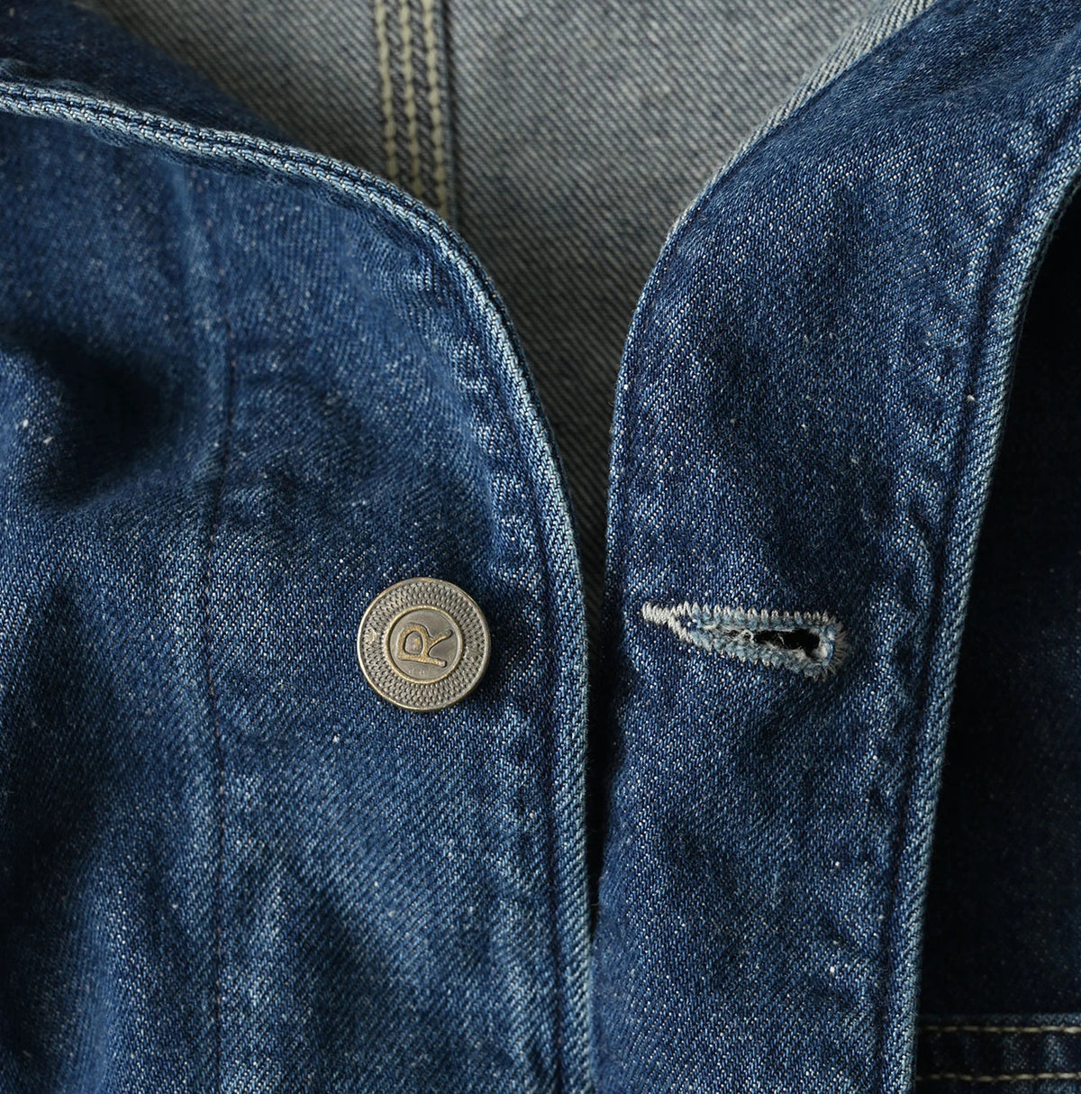 45R 9.4oz Denim 908 Ocean Coverall Zyu