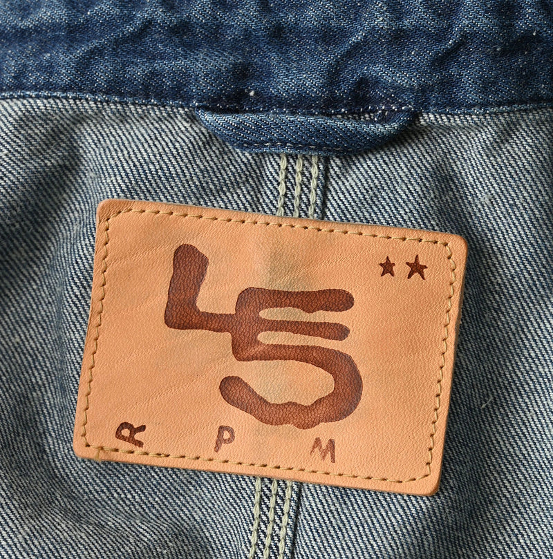 45R 9.4oz Denim 908 Ocean Coverall Zyu - Image 23