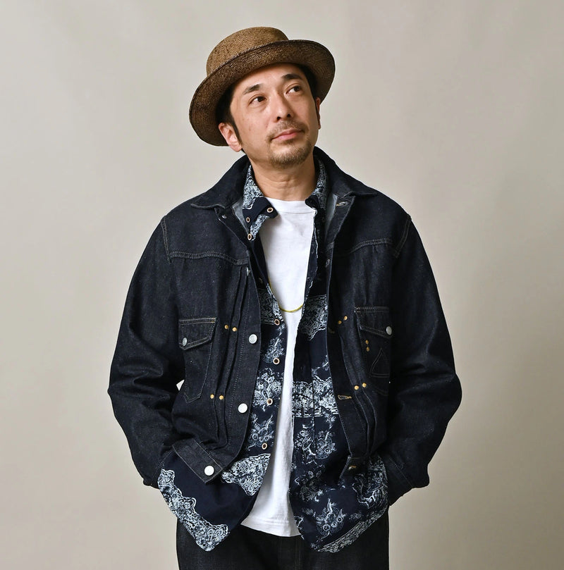 45R 9.4oz Denim 908 Jacket Nou - Image 8