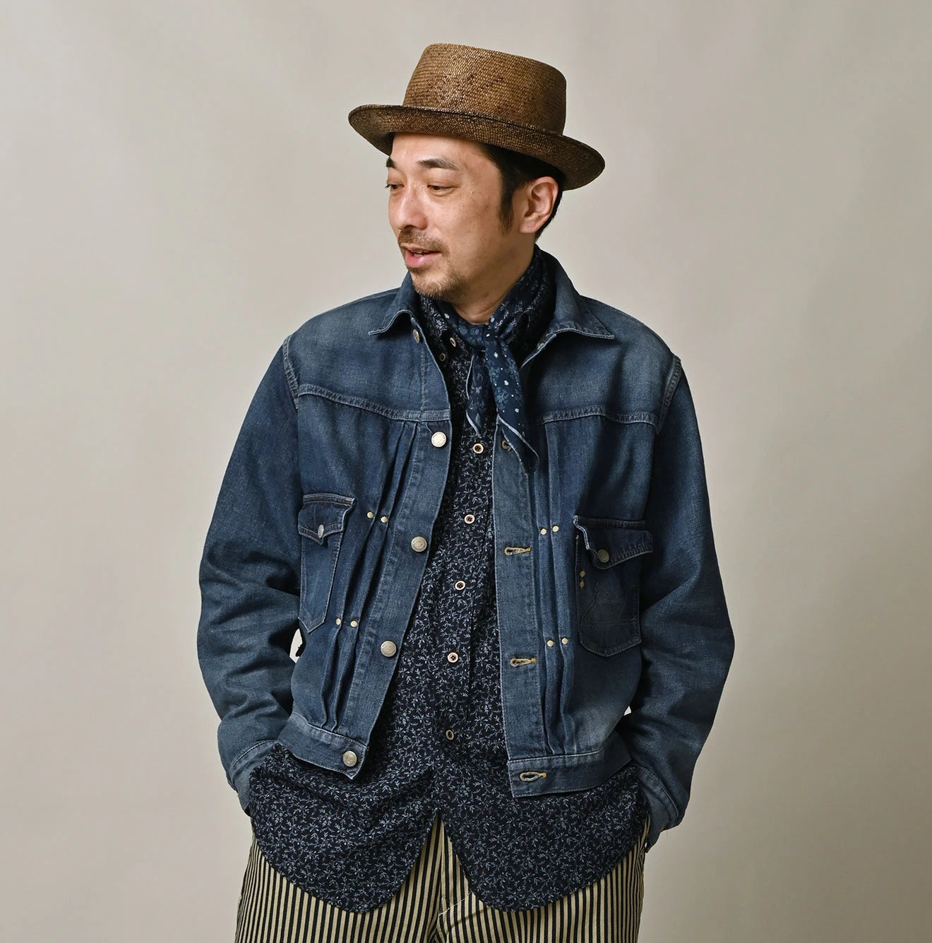 9.4oz Denim 908 Jacket Zyu - Image 8