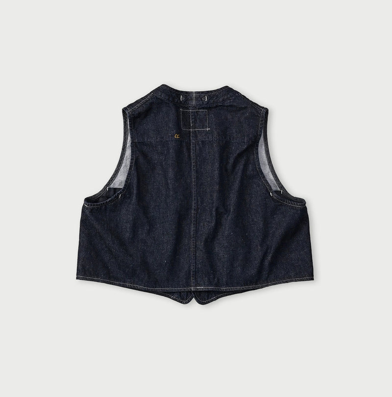 9.4oz Denim 908 Ocean Hunting Vest Nou - Image 14