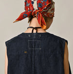 9.4oz Denim 908 Ocean Hunting Vest Nou