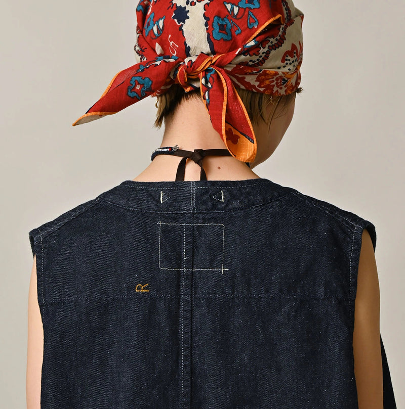 9.4oz Denim 908 Ocean Hunting Vest Nou - Image 12