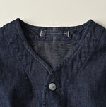 9.4oz Denim 908 Ocean Hunting Vest Nou