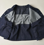 9.4oz Denim 908 Ocean Hunting Vest Nou