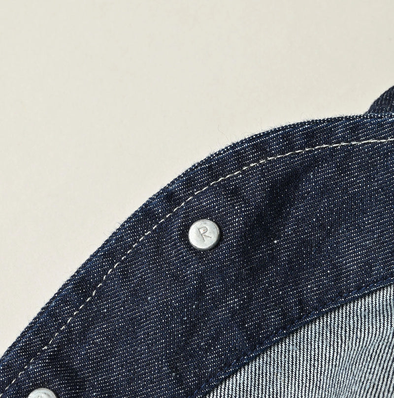 9.4oz Denim 908 Ocean Hunting Vest Nou - Image 19