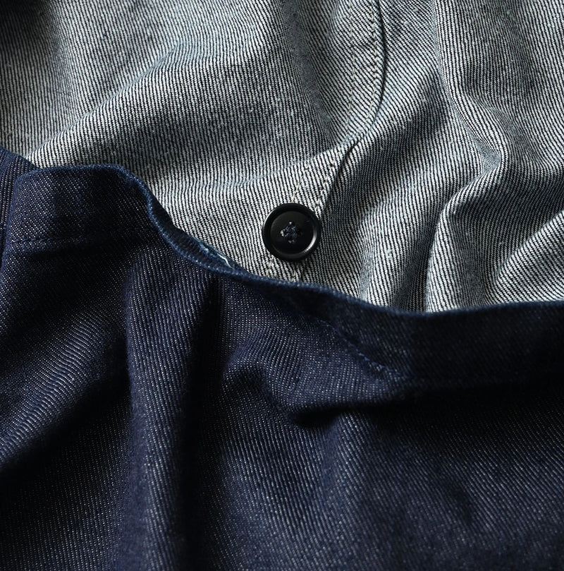 9.4oz Denim 908 Ocean Hunting Vest Nou - Image 20