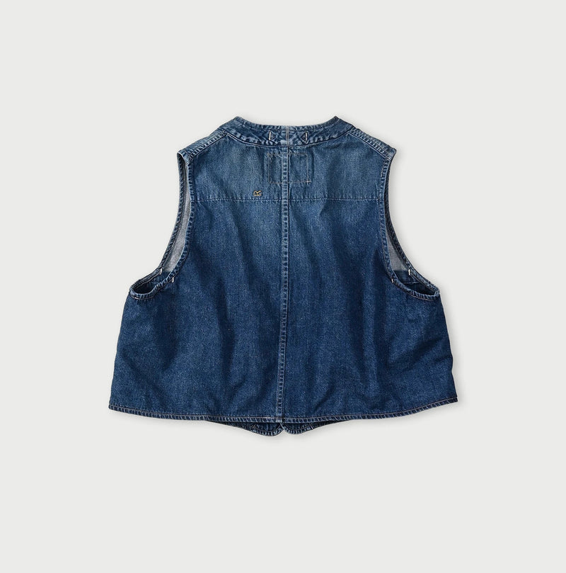 9.4oz Denim 908 Ocean Hunting Vest Zyu - Image 16