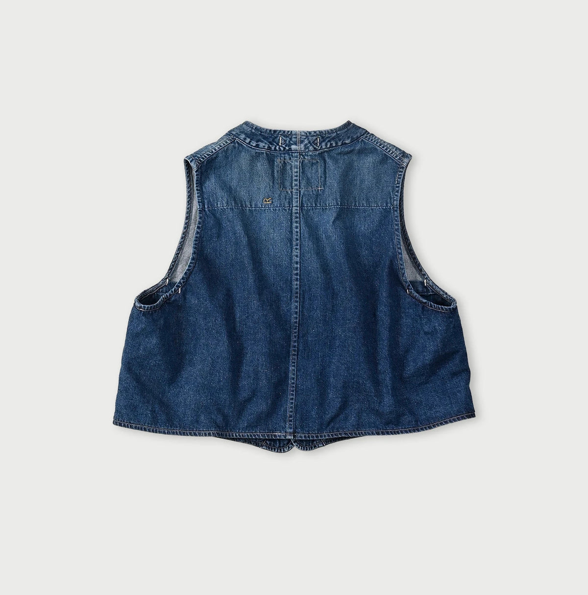 9.4oz Denim 908 Ocean Hunting Vest Zyu