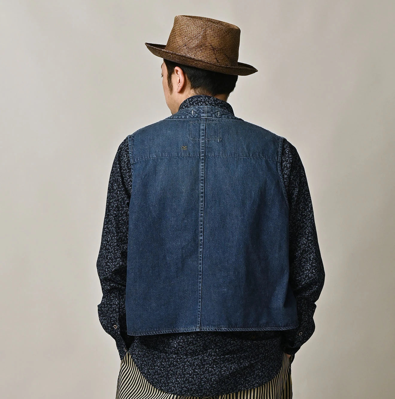 9.4oz Denim 908 Ocean Hunting Vest Zyu - Image 9