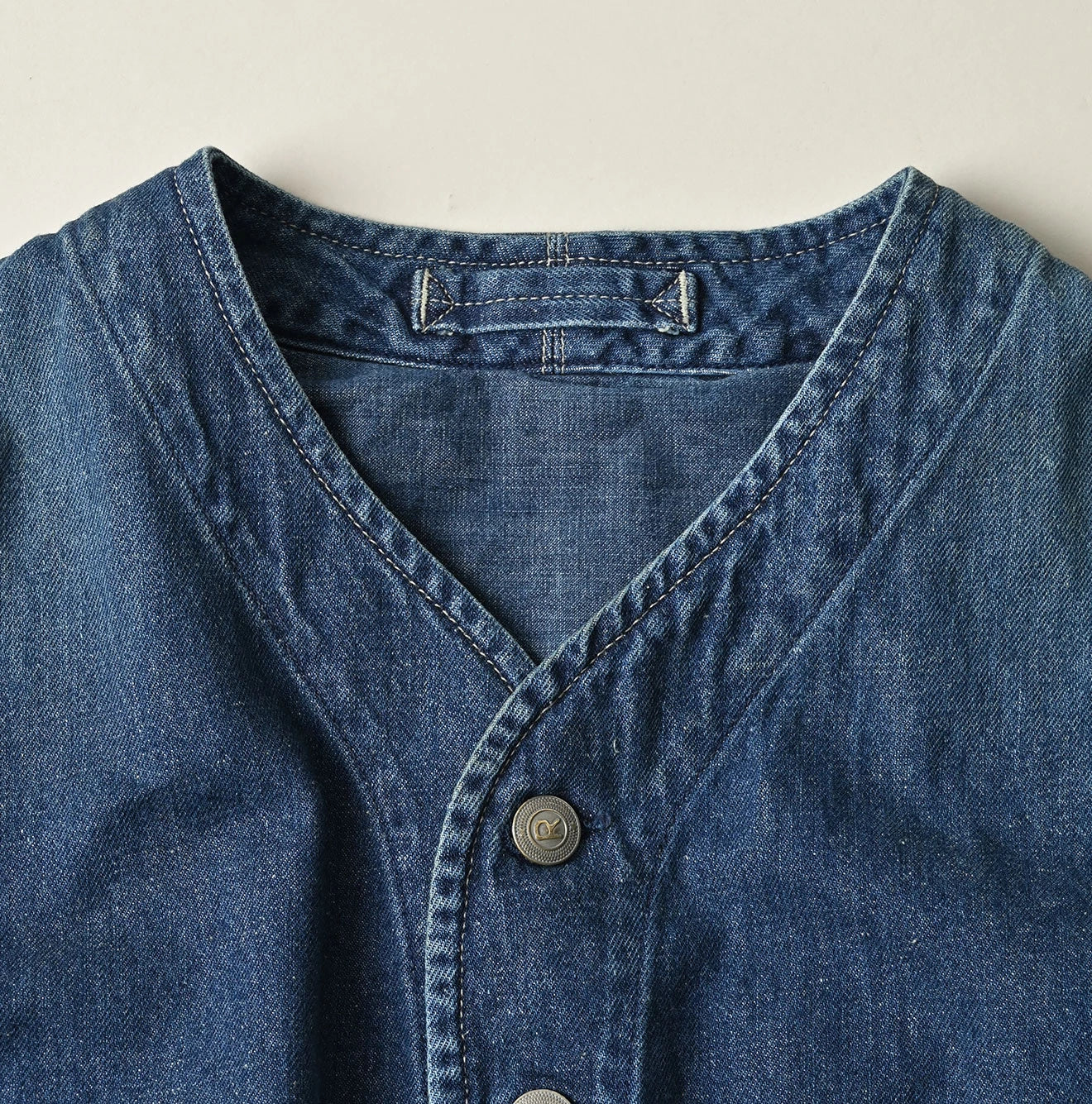 9.4oz Denim 908 Ocean Hunting Vest Zyu - Image 17