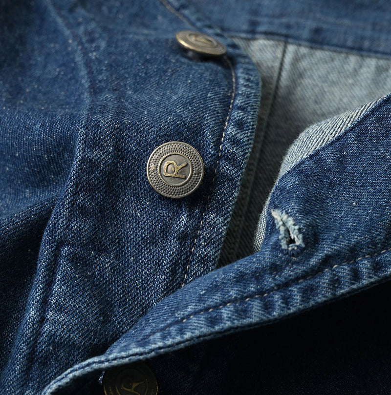 9.4oz Denim 908 Ocean Hunting Vest Zyu - Image 18