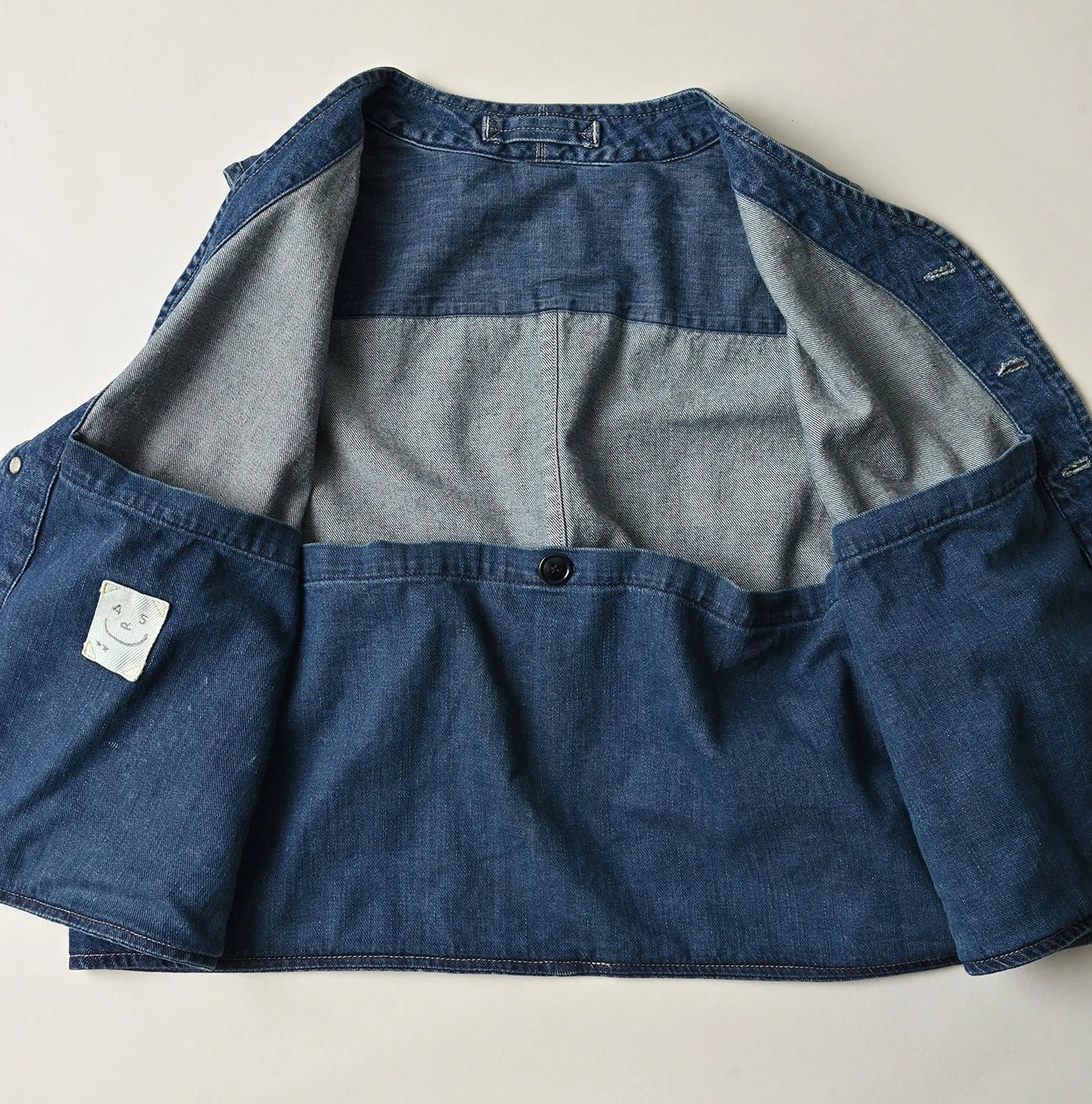 9.4oz Denim 908 Ocean Hunting Vest Zyu - Image 21