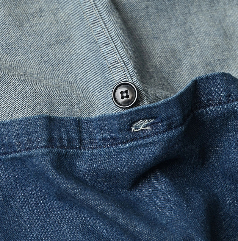 9.4oz Denim 908 Ocean Hunting Vest Zyu - Image 23