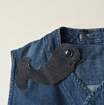 9.4oz Denim 908 Ocean Hunting Vest Zyu