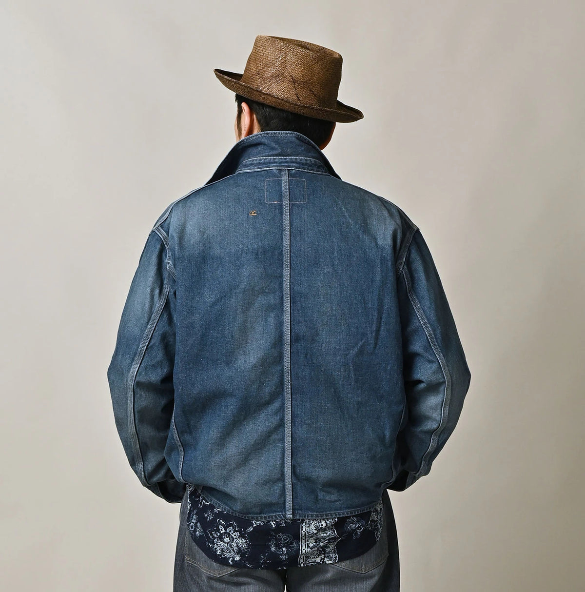 9.4oz Denim 908 Ocean Coverall Tan