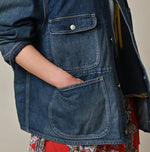 9.4oz Denim 908 Ocean Coverall Tan