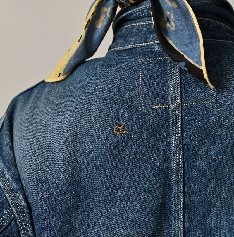 9.4oz Denim 908 Ocean Coverall Tan - Image 14