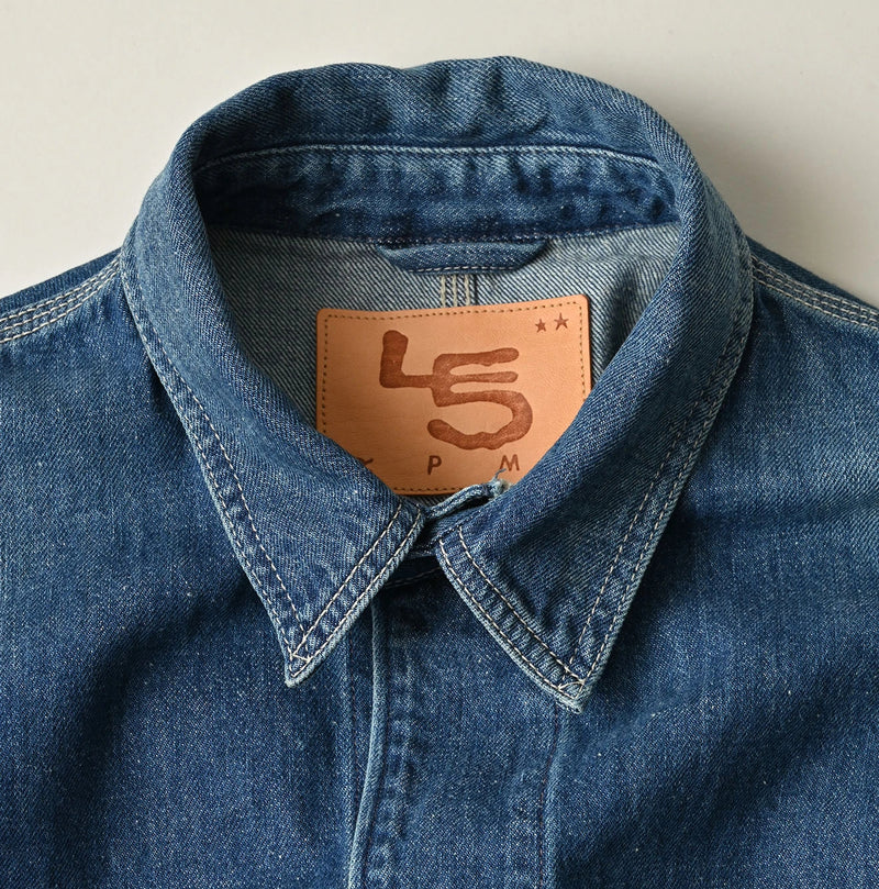 9.4oz Denim 908 Ocean Coverall Tan - Image 16