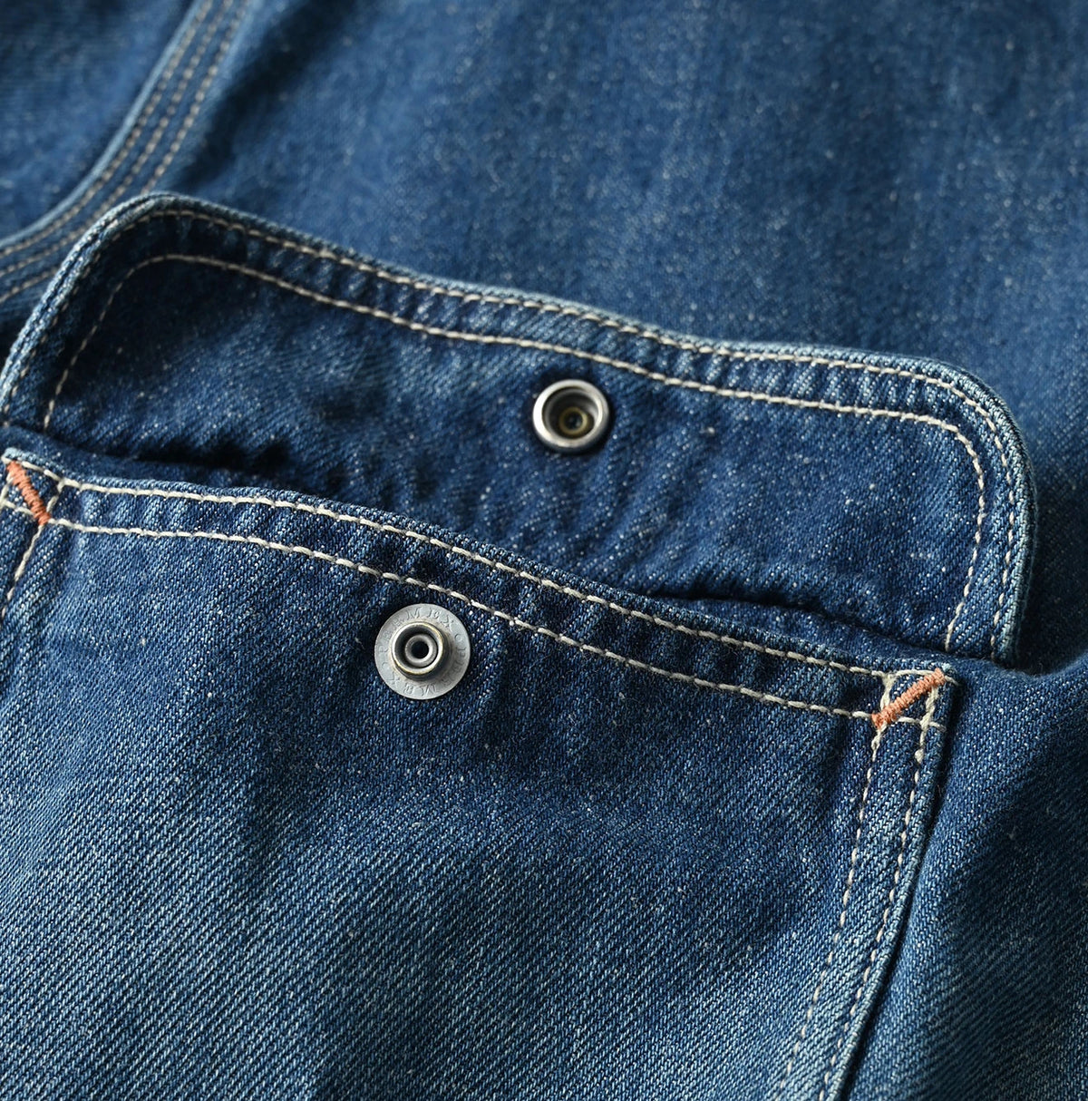 9.4oz Denim 908 Ocean Coverall Tan