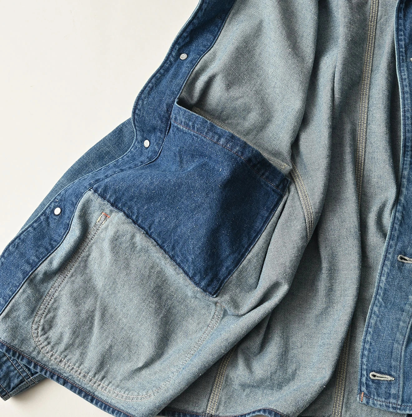 9.4oz Denim 908 Ocean Coverall Tan