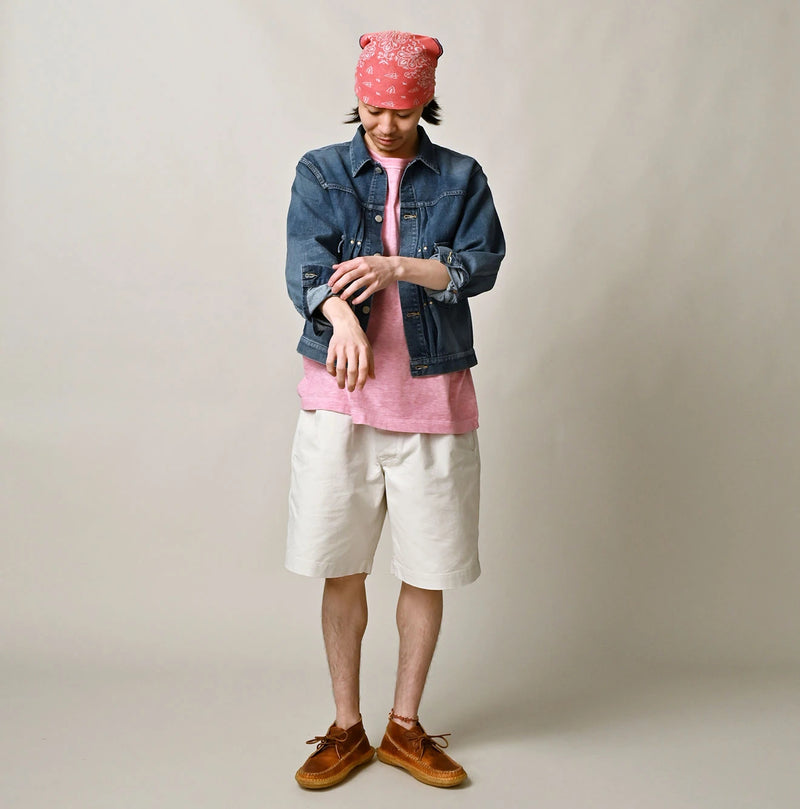 45R 9.4oz Denim 908 Jacket Tan - Image 3