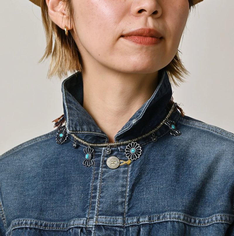 45R 9.4oz Denim 908 Jacket Tan - Image 10