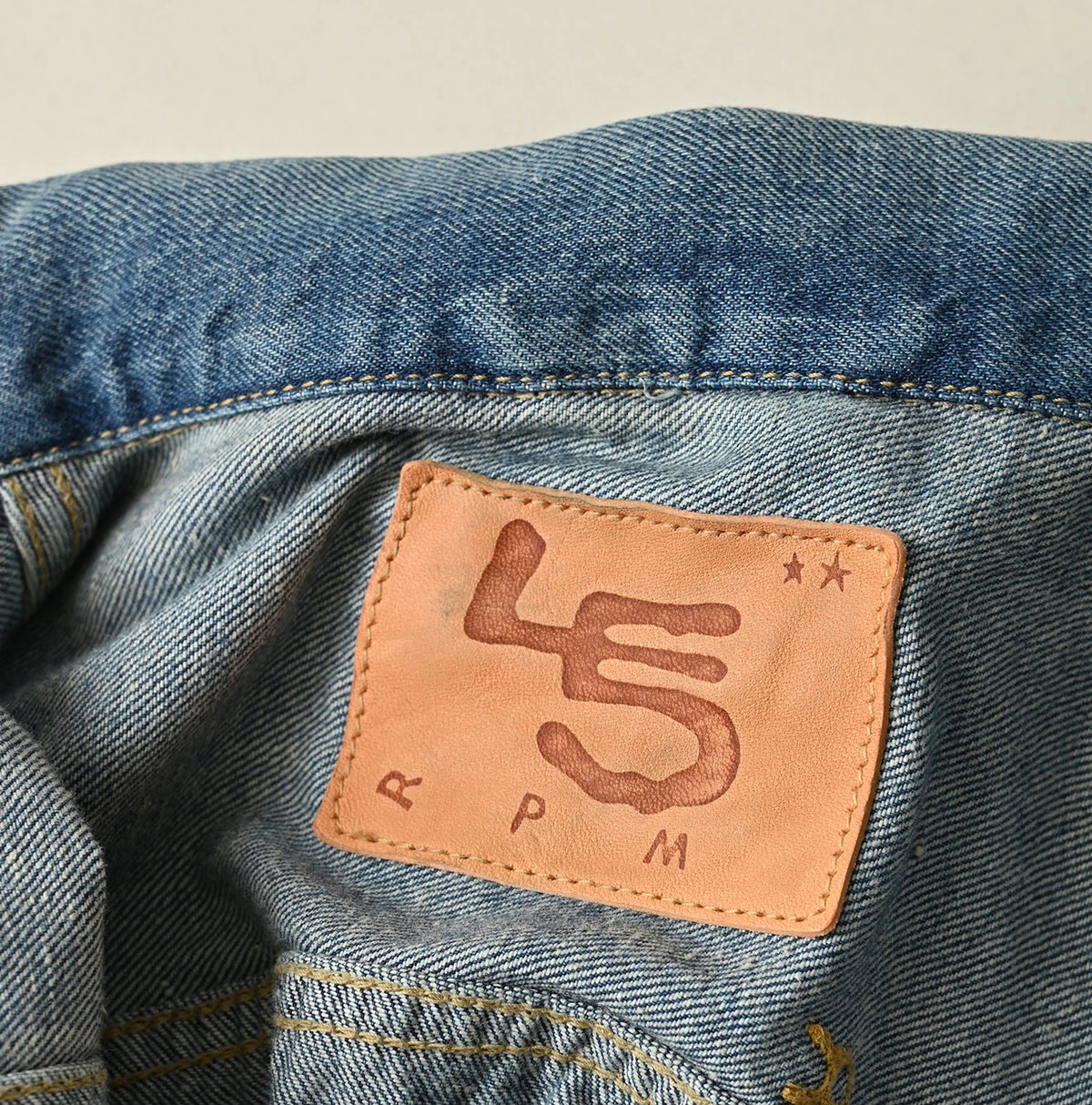 45R 9.4oz Denim 908 Jacket Tan