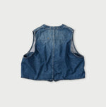9.4oz Denim 908 Ocean Hunting Vest Tan