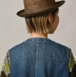 9.4oz Denim 908 Ocean Hunting Vest Tan