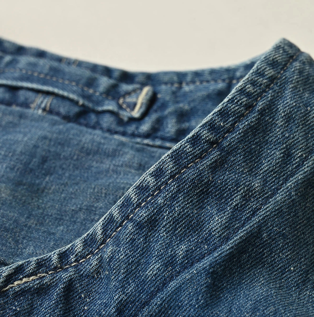 9.4oz Denim 908 Ocean Hunting Vest Tan