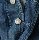 9.4oz Denim 908 Ocean Hunting Vest Tan