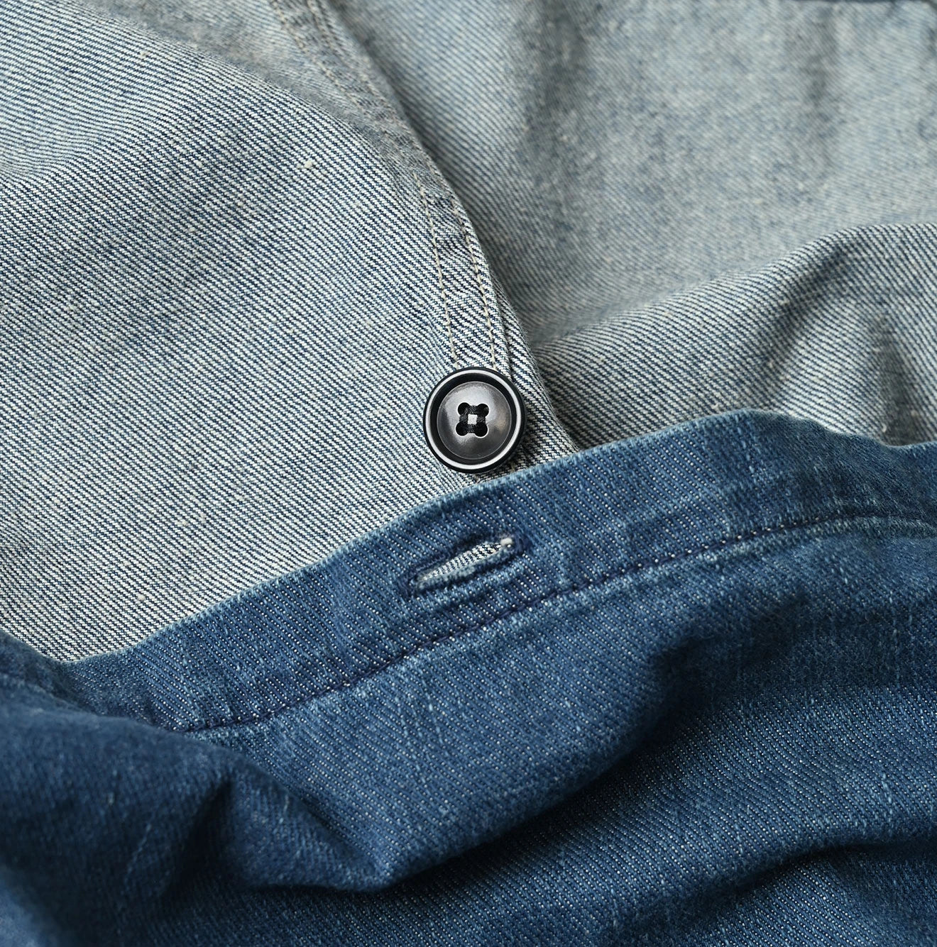 9.4oz Denim 908 Ocean Hunting Vest Tan