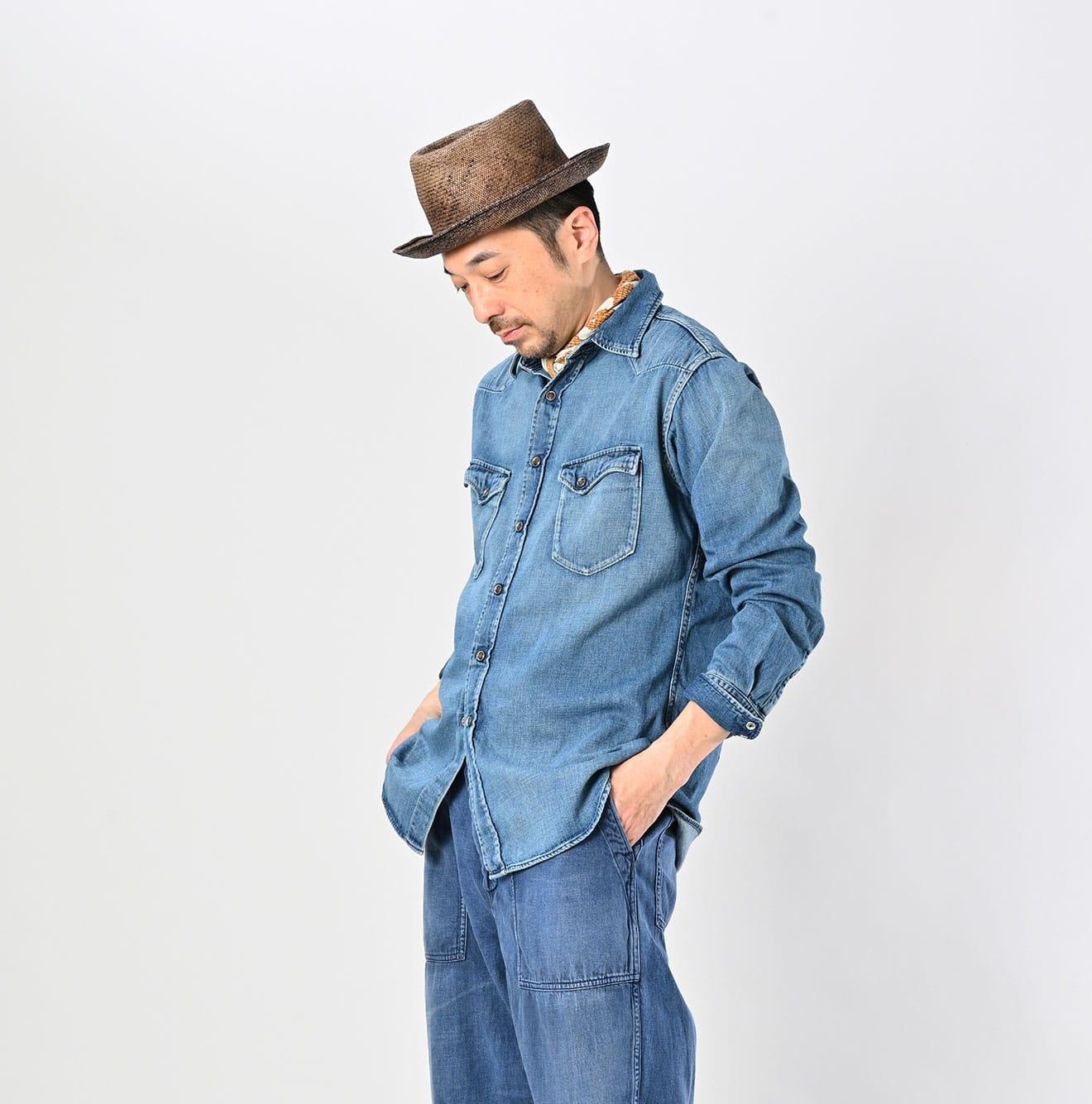 Shirt-denim 908 Eastern Shirt - 45R by 45rpm studio