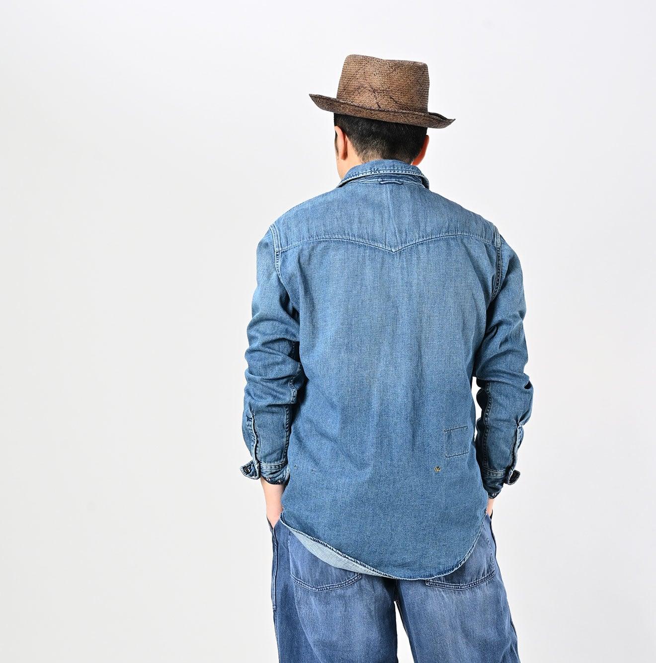 Shirt-denim 908 Eastern Shirt - 45R by 45rpm studio