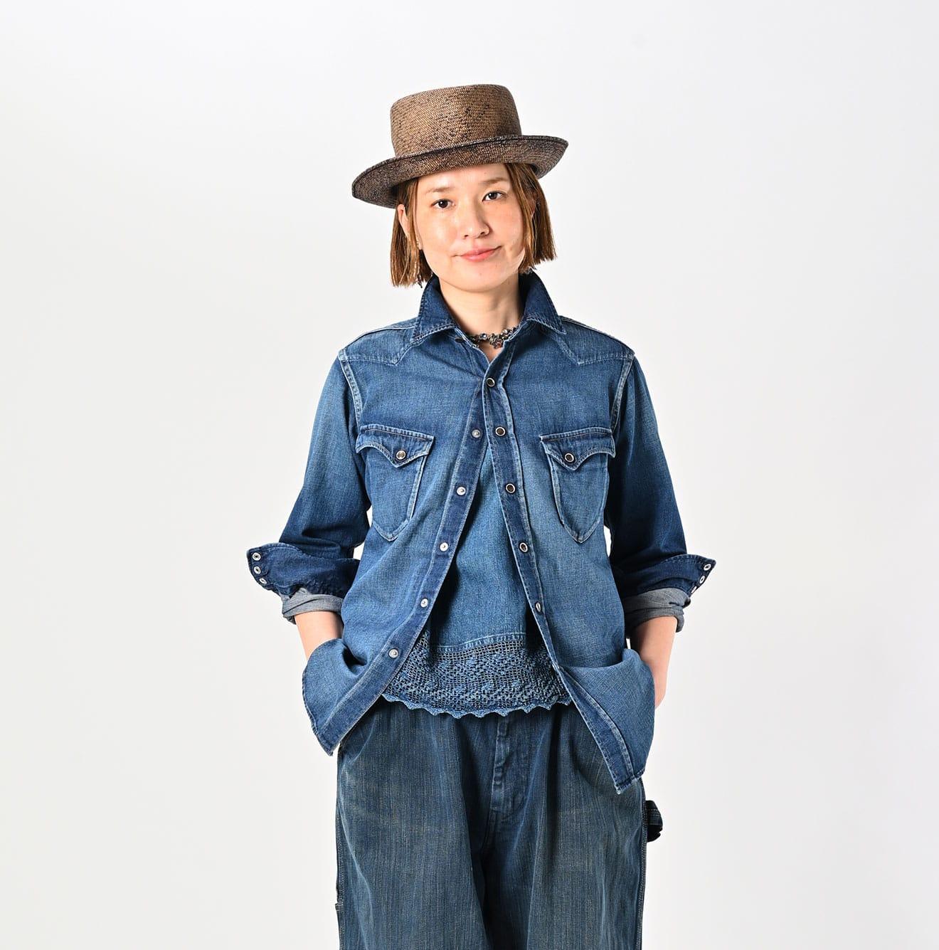 Shirt-denim 908 Eastern Shirt - 45R by 45rpm studio