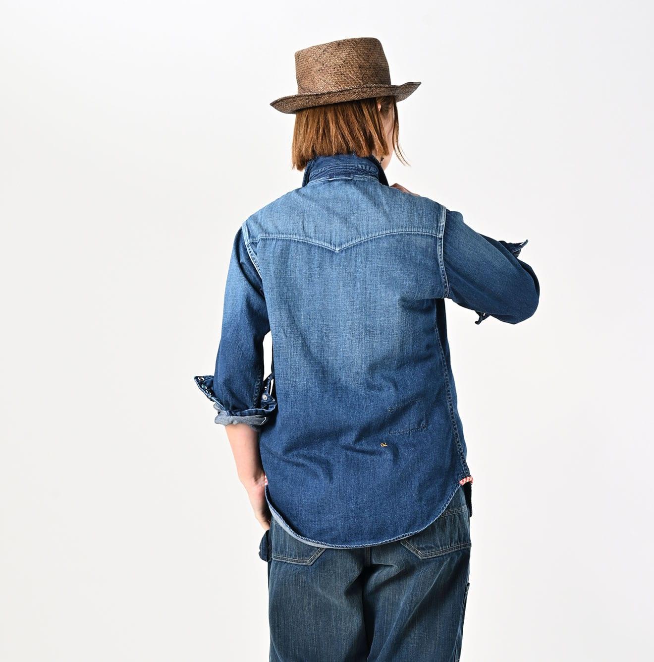 Shirt-denim 908 Eastern Shirt - 45R by 45rpm studio