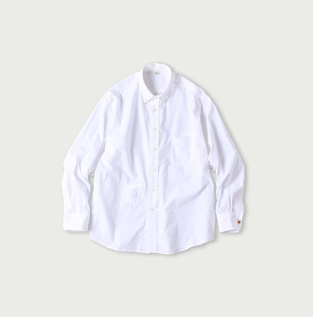 45R Compact Yarn 908 Ocean Buttondown Shirt - Image 1