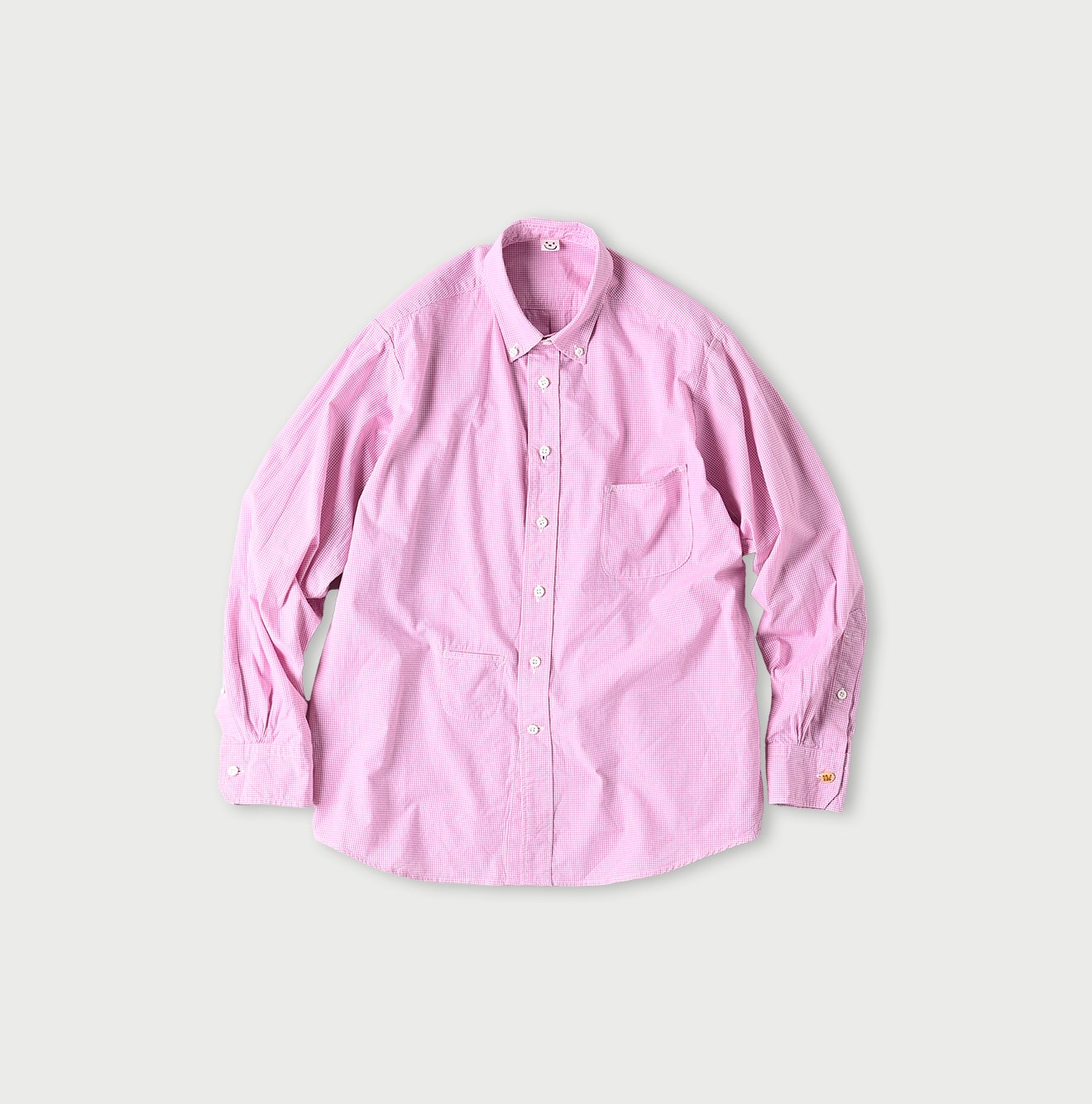 45R Compact Yarn 908 Ocean Buttondown Shirt - Image 4