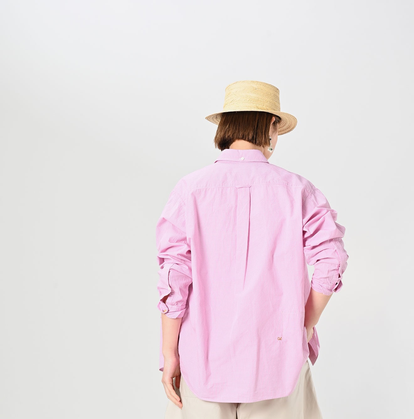 45R Compact Yarn 908 Ocean Buttondown Shirt - Image 10