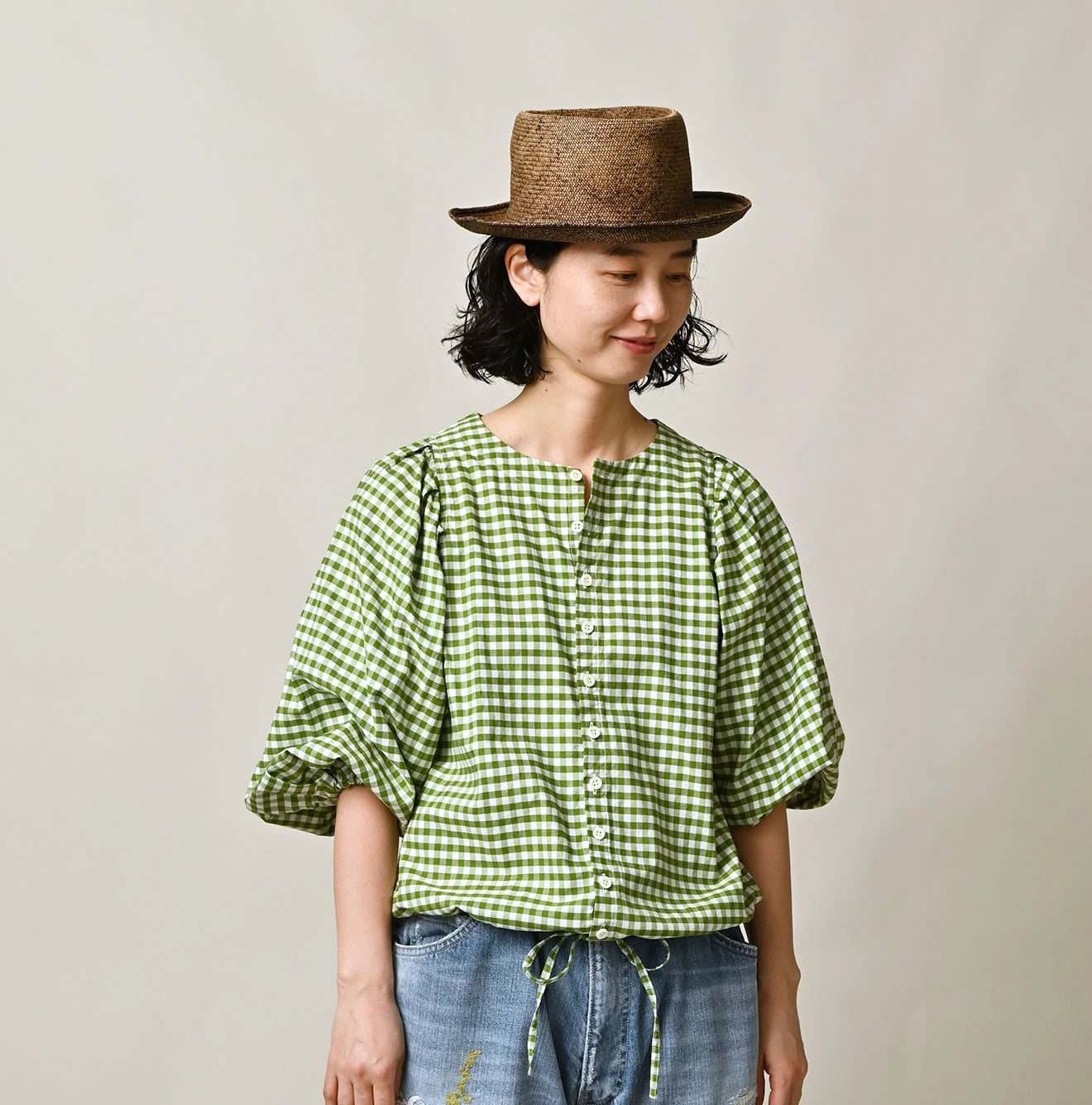45R Puff Sleeve Blouse - Image 4