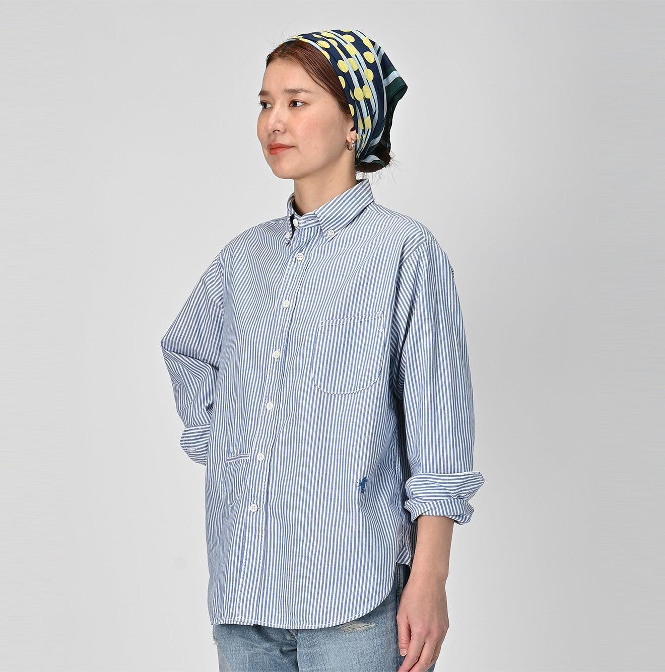 Supima Oxford 908 Ocean Buttondown Shirt - 45R by 45rpm studio - Image 3